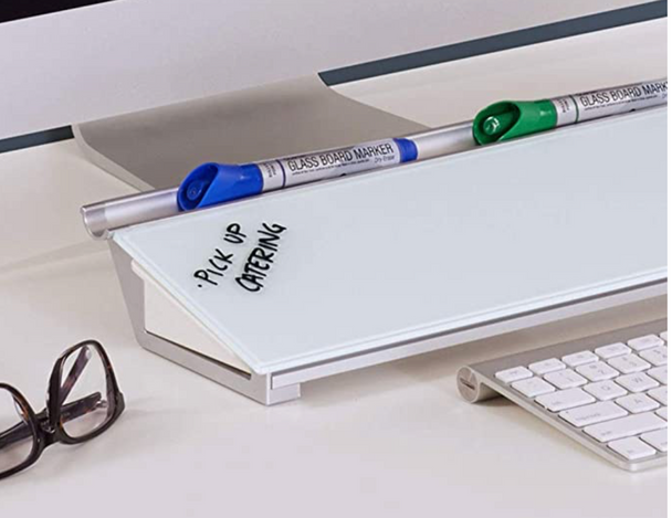 Quartet Computer Pad 460 x 150mm Desktop Glass