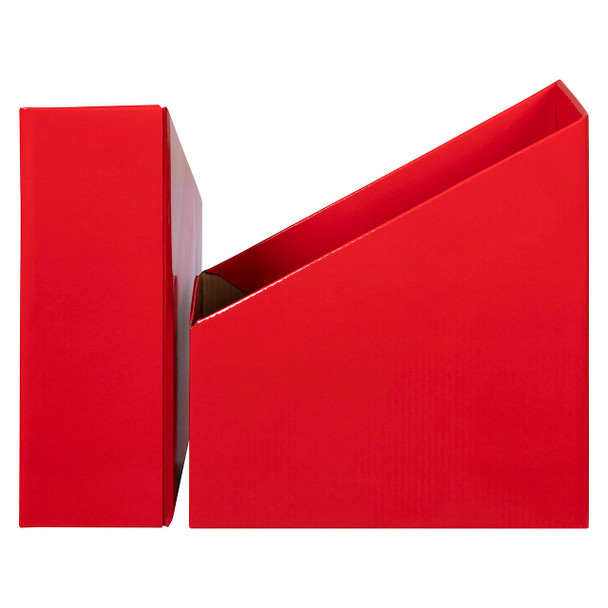 Marbig Red Book Box Small Pack of 5