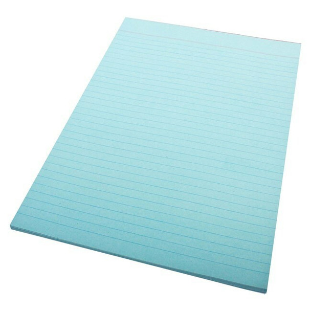 Quill Bond Pad Ruled 70gsm A4 70 Leaf Blue Box of 10
