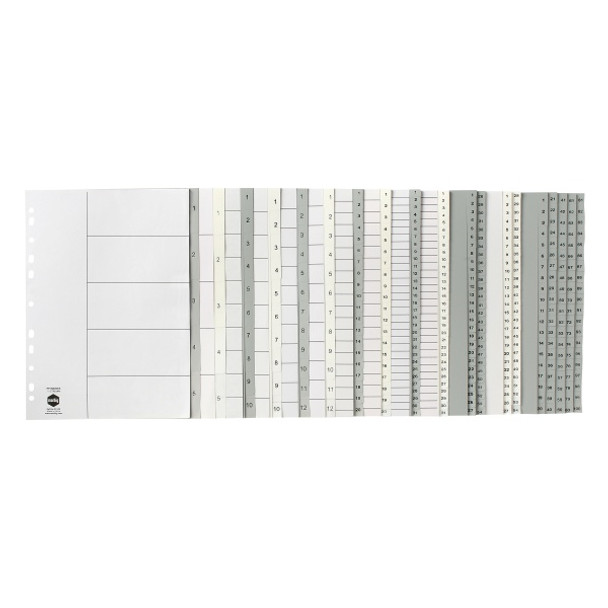 Marbig #35121 Indices & Dividers 1-10 Tab PP A4 White - Marbig clipboard, marbig office supplies, marbig office accessories, marbig dividers, marbig tape, marbig calculator, marbig clips, marbig cutter, marbig pouch | It's A Mega Thing