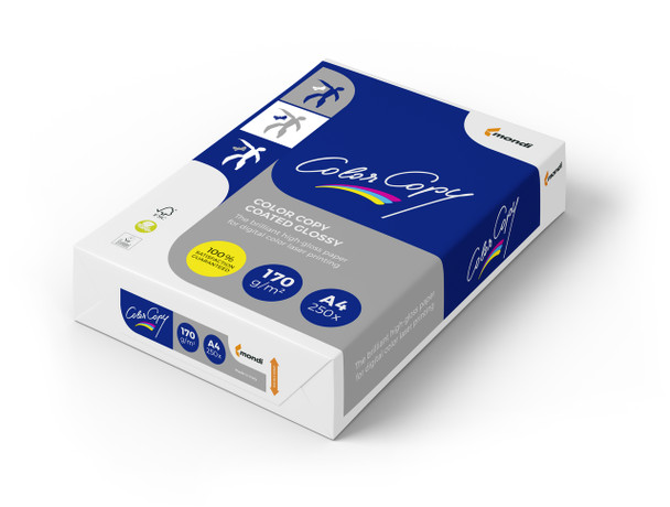 Mondi 127684 Color Copy Coated Gloss Paper 170Gsm A4 (210X297Mm) Ream Of 250 Sheets | Its A Mega Thing