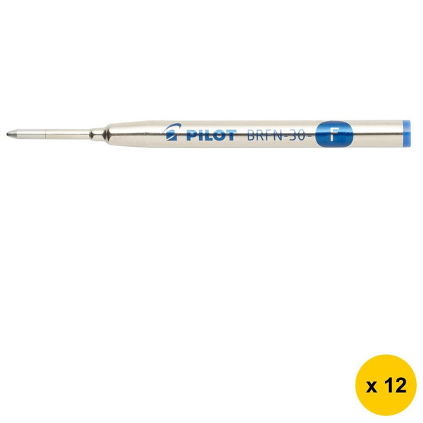 Pilot Brfn-30F-L Refill For Retractable Ballpoint Fine 0.7Mm Blue Box Of 12 | Its A Mega Thing