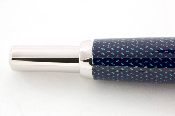 Pilot Fountain Pen Capless Splash Blue Barrel Medium Nib