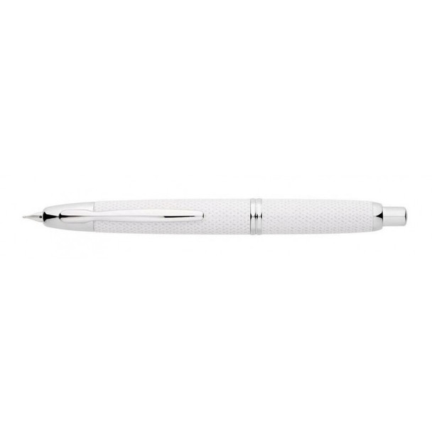Pilot Capless Splash Fountain Pen White Fine Nib