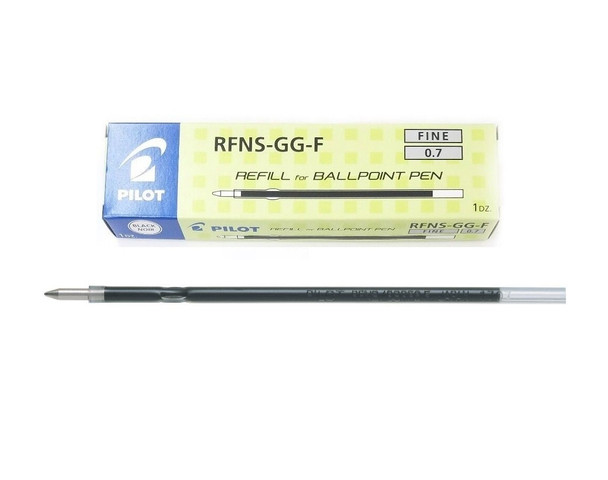 Pilot Retractable Ballpoint Refill 0.7mm Black Box of 12