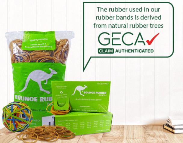 Bounce Rubber Bands Sretband33N Size 33 (90Mm X 3.0Mm) 100Gm Box Natural Tan | Its A Mega Thing