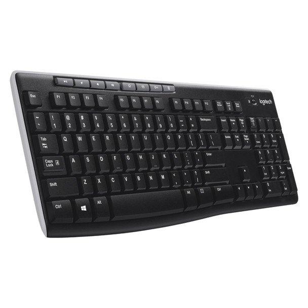 Logitech Keyboard Black K270 USB Wireless