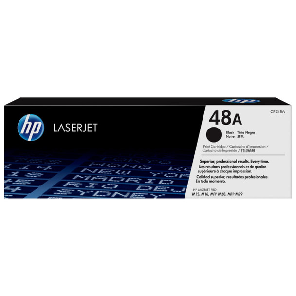 HP 48A Original LaserJet Toner Cartridge Black 1000 Pages