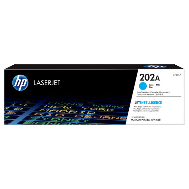 HP Cf501A #202A Original Laserjet Toner Cartridge 1300 Pages - Cyan | Its A Mega Thing