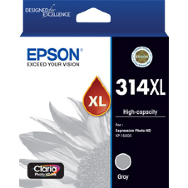 Epson C13T01M692 314Xl High Yield Ink Cartridge Claria Photo Hd Grey | Its A Mega Thing