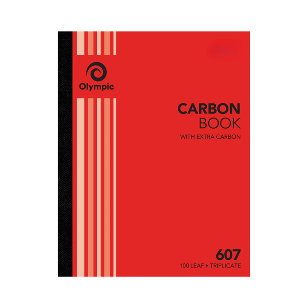 Olympic Carbon Book 607 Triplicate 100 Leaf 250 x 200mm