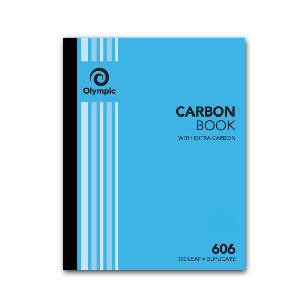Olympic 140853 Carbon Book 606 Duplicate 100 Leaf 250X200Mm - Pack Of 5 | Its A Mega Thing