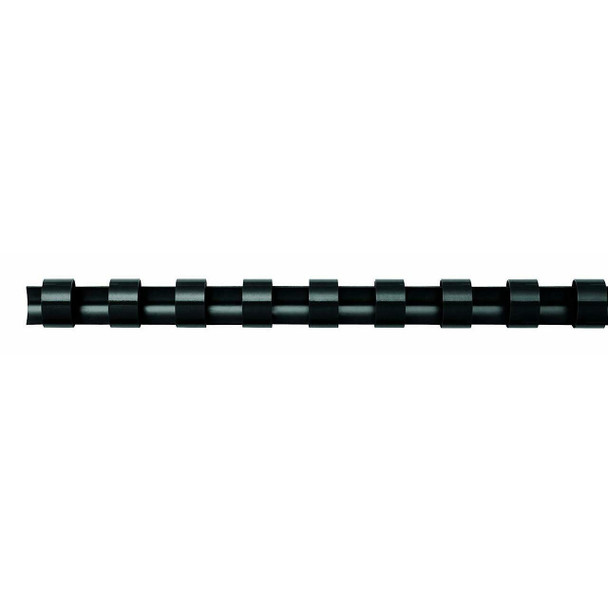 Fellowes #5347307 Plastic Binding Combs 21 Ring 16mm Round Black - 100/Pack | It's A Mega Thing