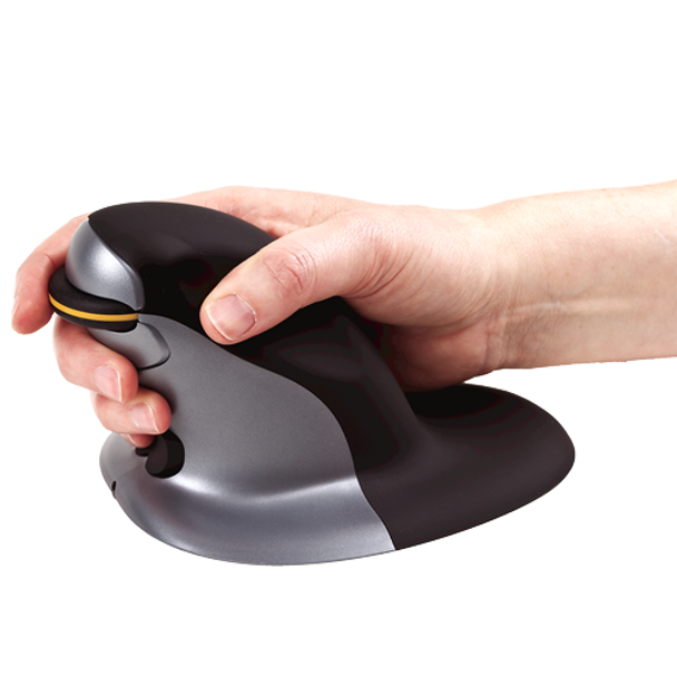 Fellowes Wireless Small Vertical Ambidextrous Penguin Ergonomic Mouse