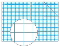 Olympic A4 Grid Book 96 Pages 10mm Stapled Pack of 10