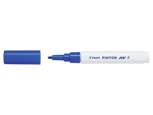 Pilot 611925 Pintor Paint Marker Fine Tip Blue | It's A Mega Thing