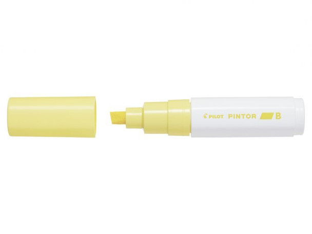 Pilot 611960 Pintor Paint Marker Broad Chisel Tip Pastel Yellow | It's A Mega Thing