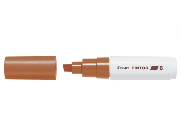 Pilot 611952 Pintor Paint Marker Broad Chisel Tip Brown | It's A Mega Thing