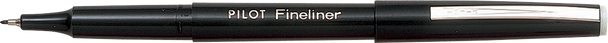 Pilot Original Fineliner 0.4mm 2 Pack Black Box of 6