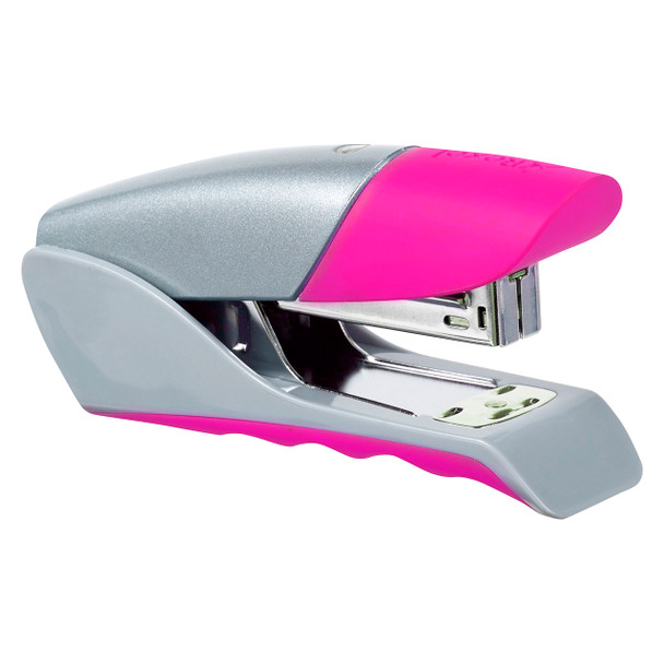 Rexel Stapler Gazelle Half Strip Pink
