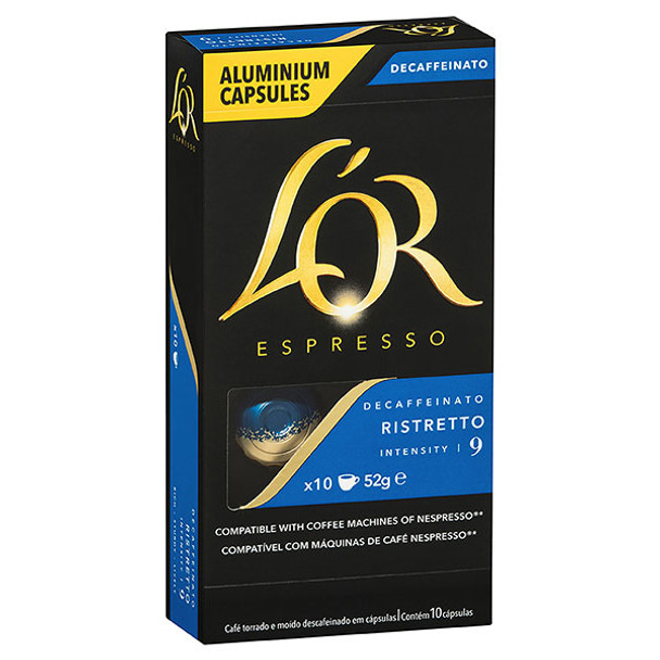 L'Or 4028615 Espresso Capsules Ristretto Decaf Intensity 9 - Box 100 | Its A Mega Thing