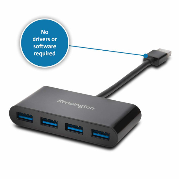 UH4000 USB 3.0 4-Port Hub Kensington