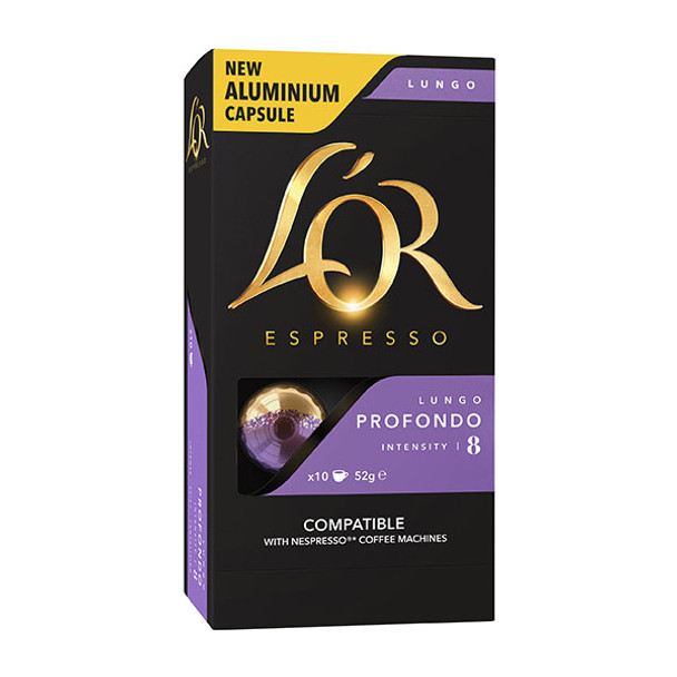 L'Or 4028622 Espresso Capsules Lungo Profondo Intensity 8 - Box 100 | Its A Mega Thing