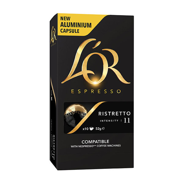 L'Or 4028630 Espresso Capsules Ristretto Intensity 11 - Box 100 | Its A Mega Thing