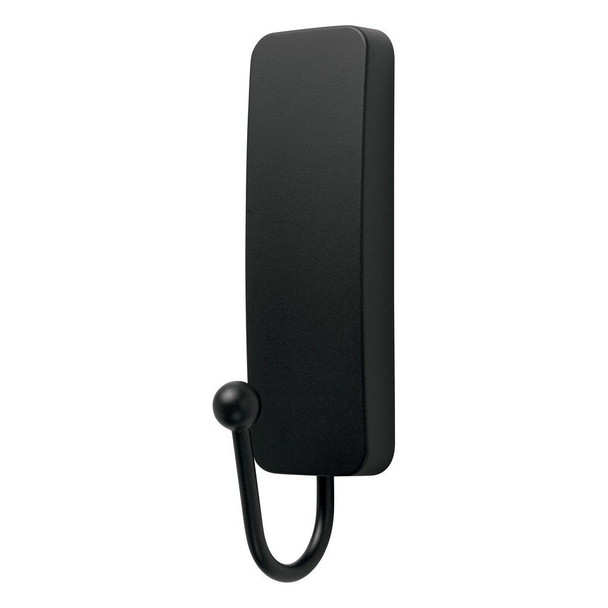 Command Hook with 2 Strips Medium Matte Black (1.3kg)