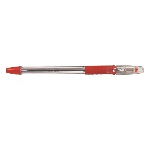 Pilot Super Grip Light Ballpoint Pen Medium Red
