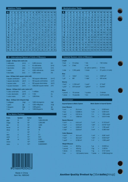 Protext NB5040 A4 Binder Book 48 Page 8mm Ruled with Margin Koala – Pack of 20
