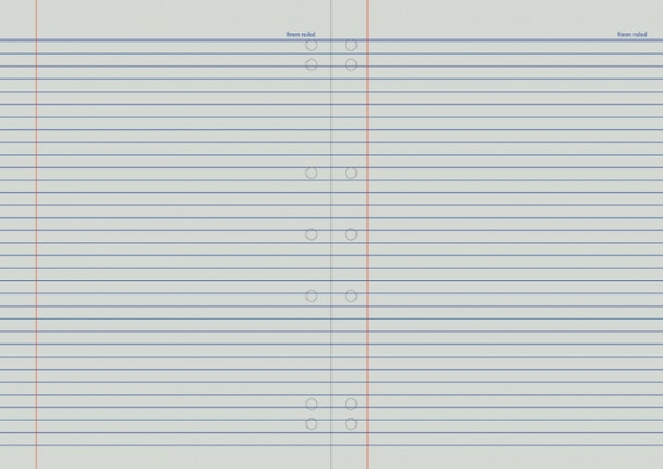Protext NB5040 A4 Binder Book 48 Page 8mm Ruled with Margin Koala – Pack of 20