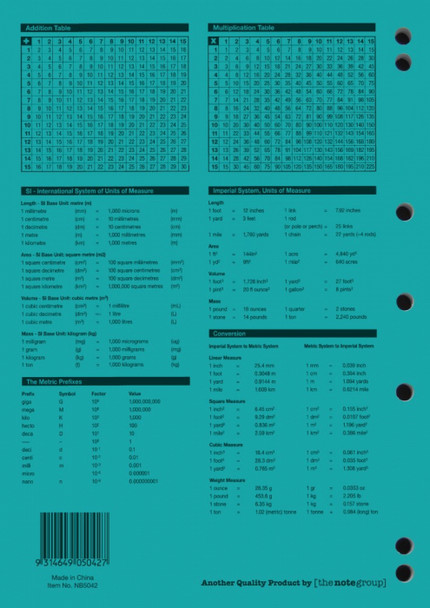 Protext A4 Binder Book 96 Page Ruled PP Cover Sheep Pack of 10