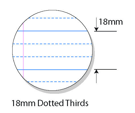 Protext Writing Book 330 x 240mm Ant 64 Page 18mm Dotted Thirds Ruled Pack of 10