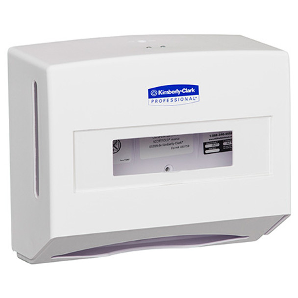 Kimberly Clark Single Sheet Wiper Dispenser White