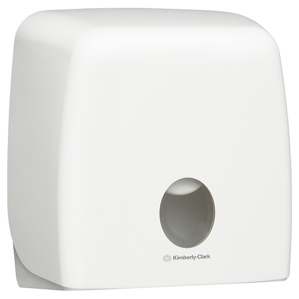 Kimberly Clark Aquarius Jumbo Roll Toilet Tissue Dispenser White