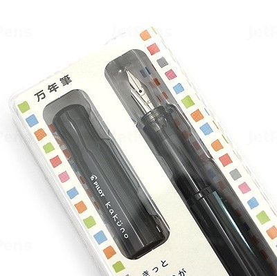 Pilot Kakuno BegreeN Fountain Pen Grey Medium Nib Grey Barrel