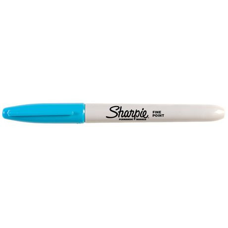 Sharpie Turquoise Permanent Marker Fine Point Pack of 12