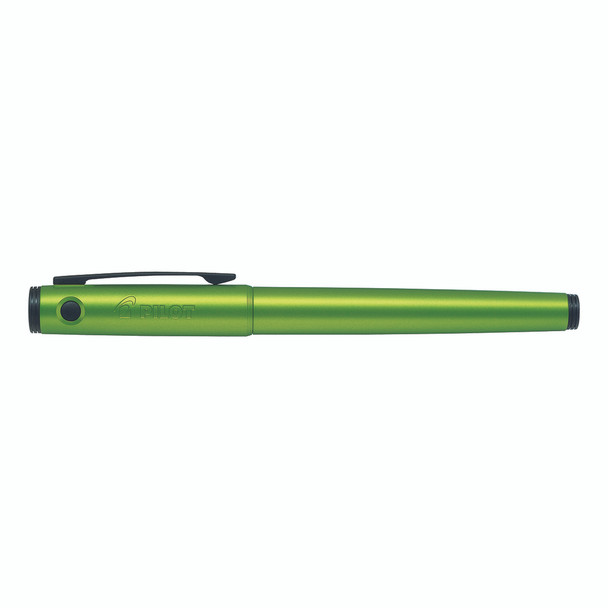 Pilot Explorer Fountain Pen Metallic Lime Green Barrel Fine Nib