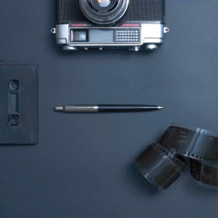 Parker Ballpoint Pen Jotter Original Black and Chrome Trim Medium Tip