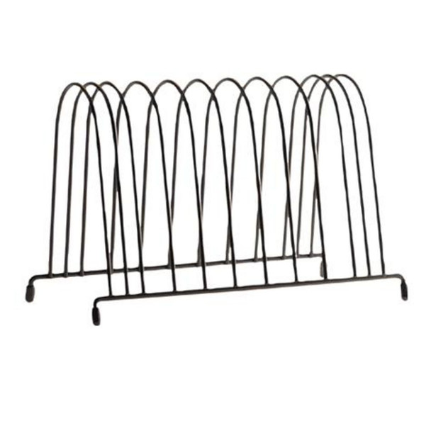 Wire Desk Top File 11 Slot Black JPM