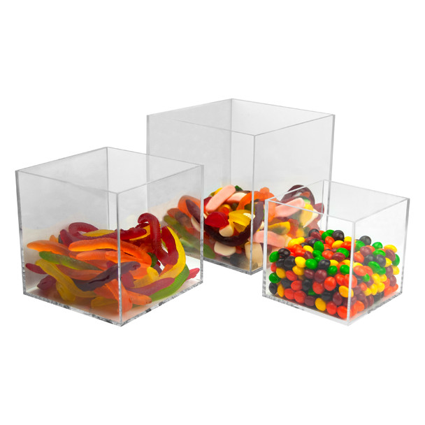 JPM JP45153 Deflecto Square Display Box - Set of 3 | It's A Mega Thing