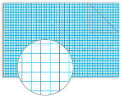 Olympic A4 Grid Book 192 Pages 5mm Stapled Pack of 5