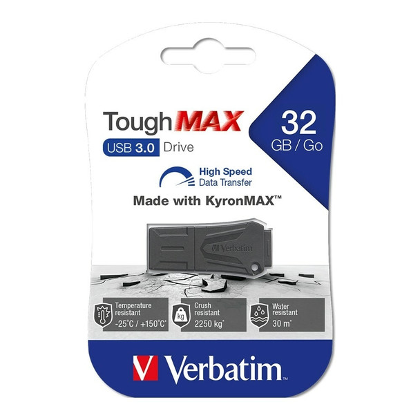 Verbatim #66057 Toughmax Usb 3.0 Drive - 32gb - Verbatim, Verbatim Australia, verbatim usb drive, verbatim micro usb drive, verbatim micro usb flash drive | It's A Mega Thing