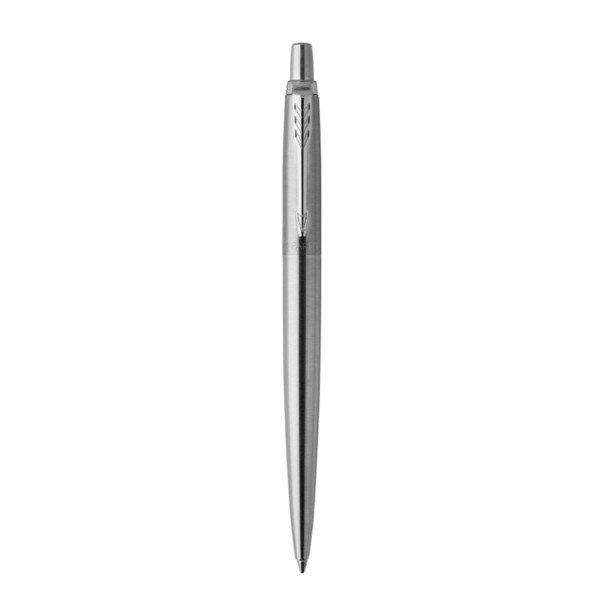 Parker Jotter Ballpoint Pen Stainless Steel and Chrome Trim Medium Tip