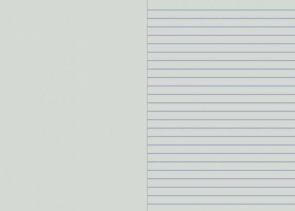 Writer Student Notebook 64 Page Single Ruled Plain 10mm Light Grey Pack 20