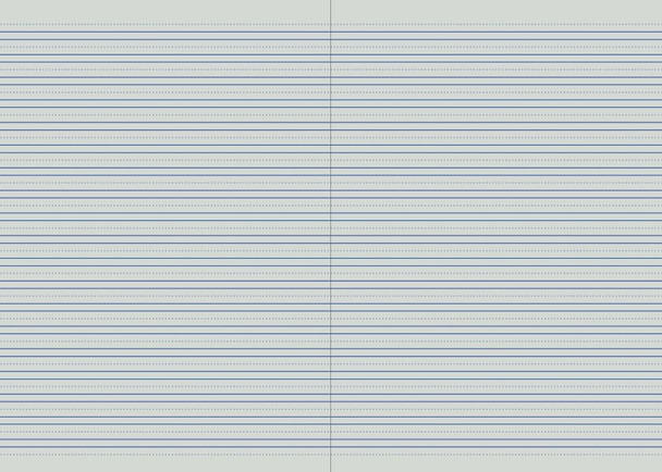 Protext Student Notebook Old Gold 32 Page 4mm Double Ruled with Guide Pack of 20