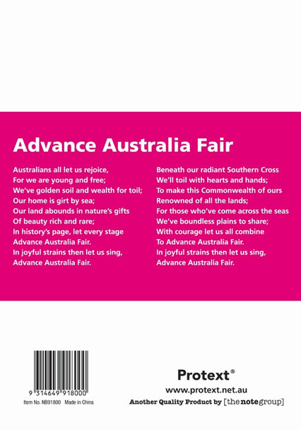 Protext Ruby Student Notebook 32 Page 6mm Double Ruled with Guide Pack of 20