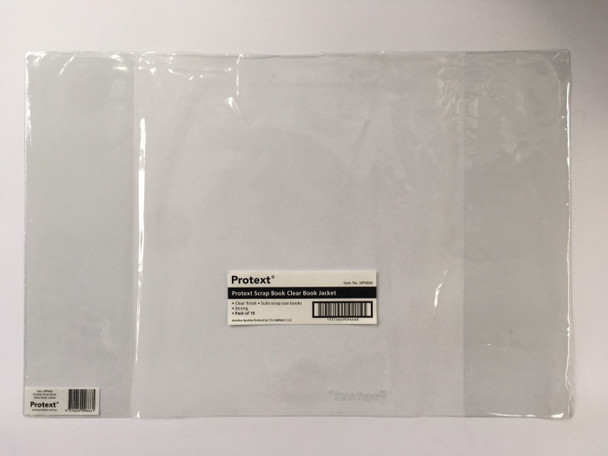 Protext Scrap Book Jacket Clear Pack of 10