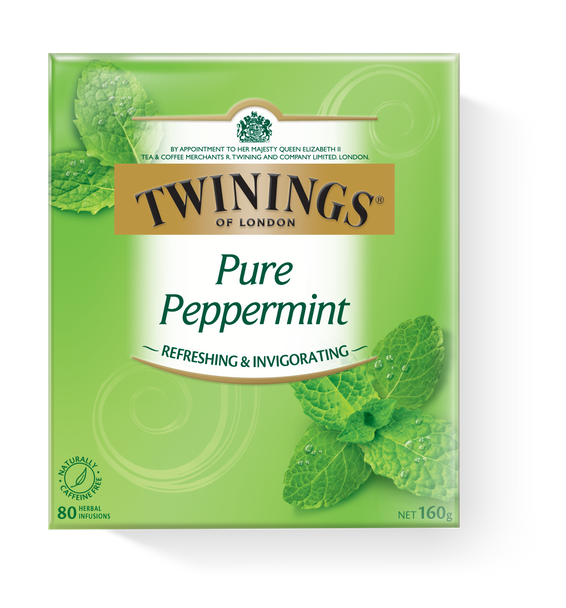 TWININGS TEA6P PEPPERMINT TEA - 6 X 80 BAGS/PACK TWININGS TEA6P PEPPERMINT TEA - 6 X 80 BAGS/PACK